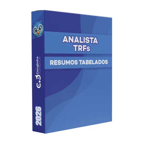 Trfs COMBO – Analista TRFs – Corujinha Jurídica