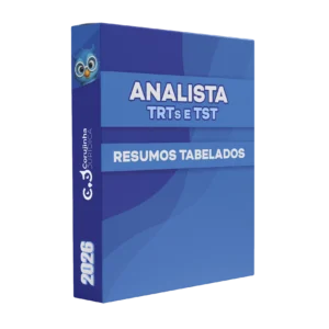 Capa do material COMBO - Analista TRTs e TST da Corujinha Juridica