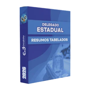Capa do material COMBO - Delegado Estadual da Corujinha Juridica