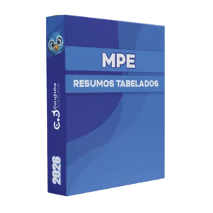 Capa do material COMBO - MPE da Corujinha Juridica