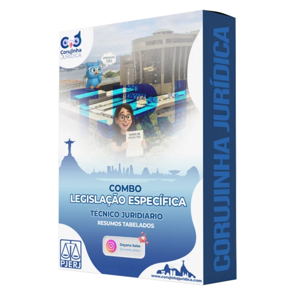 COMBO LEGISLAÇÃO ESPECÍFICA - Técnico Judiciário TJRJ