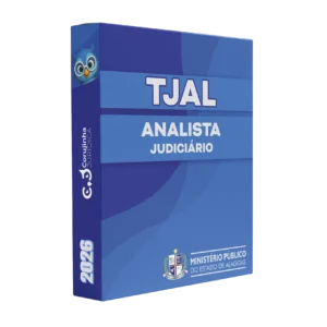 Capa do material TJAL - Analista Judiciário da Corujinha Juridica