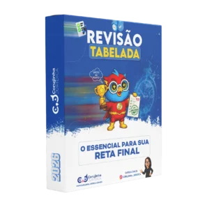 Capa do material Revisão Tabelada - Reta Final da Corujinha Juridica