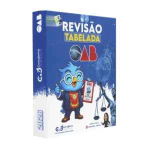 Capa do material Revisão Tabelada - OAB da Corujinha Juridica