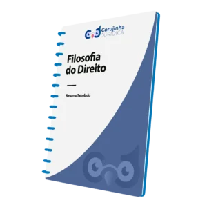 Capa do material Filosofia do Direito da Corujinha Juridica