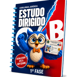 Capa do material Estudo Dirigido - OAB da Corujinha Juridica