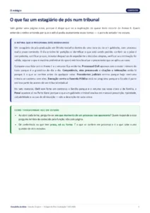 Pág. 5 — o que faz um estagiário de pós num tribunal