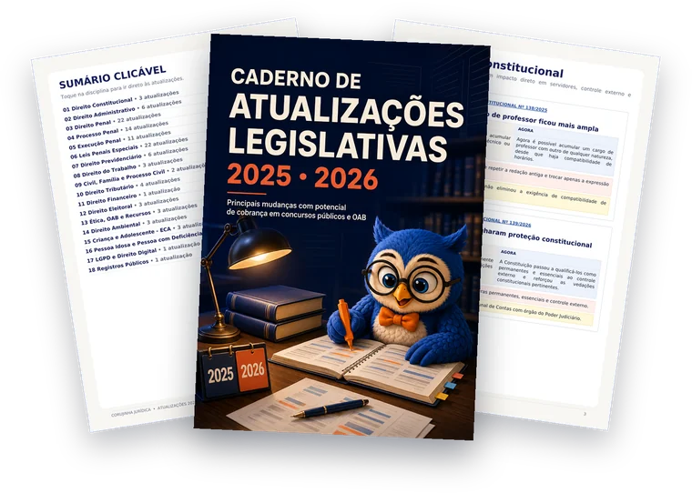 Caderno de Atualizações Legislativas 2025-2026