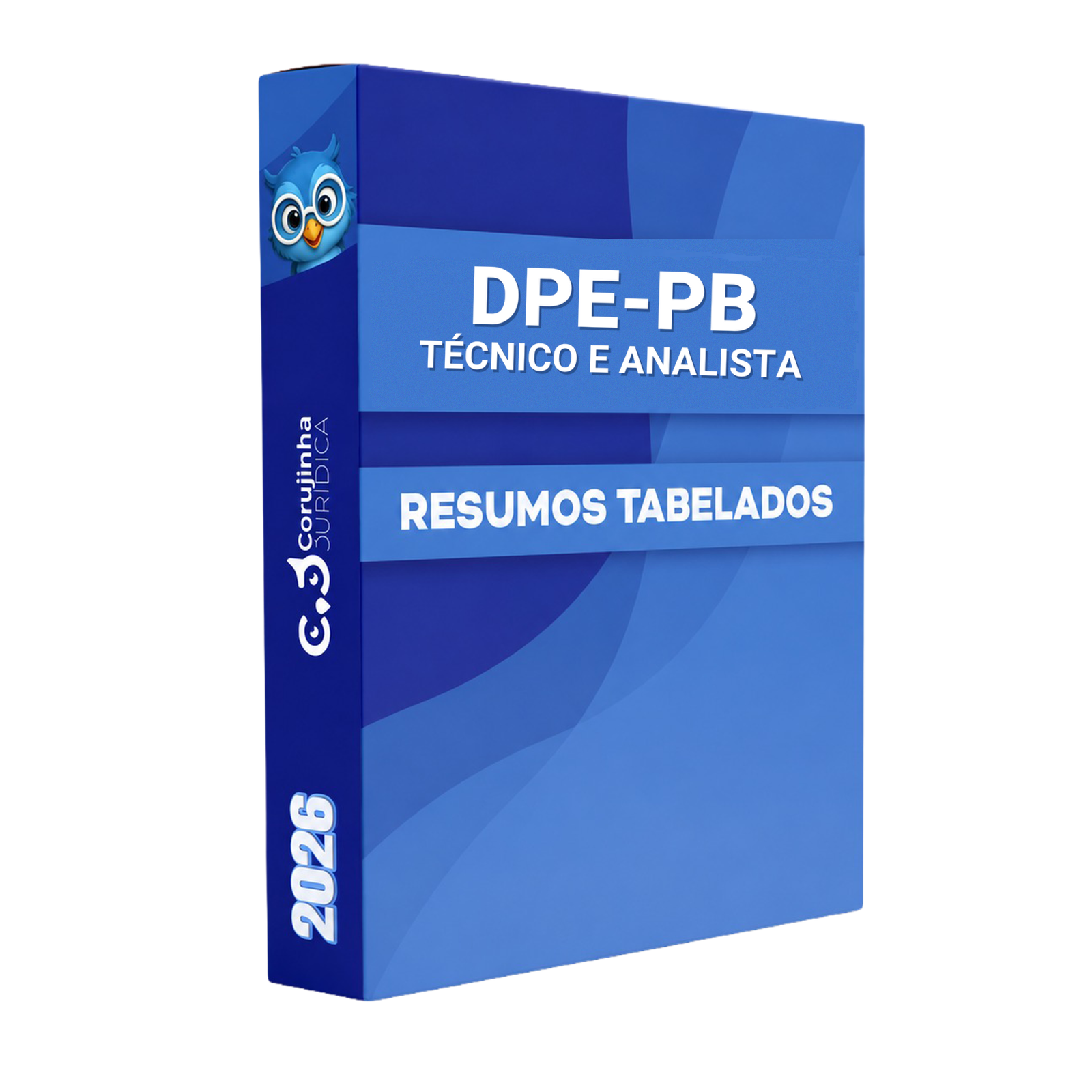 Capa do Combo DPE-PB de Resumos Tabelados para Técnico e Analista da Defensoria