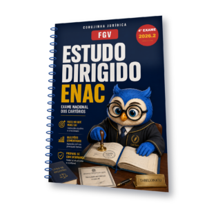 Caderno do Estudo Dirigido ENAC 2026.2 da Corujinha Juridica
