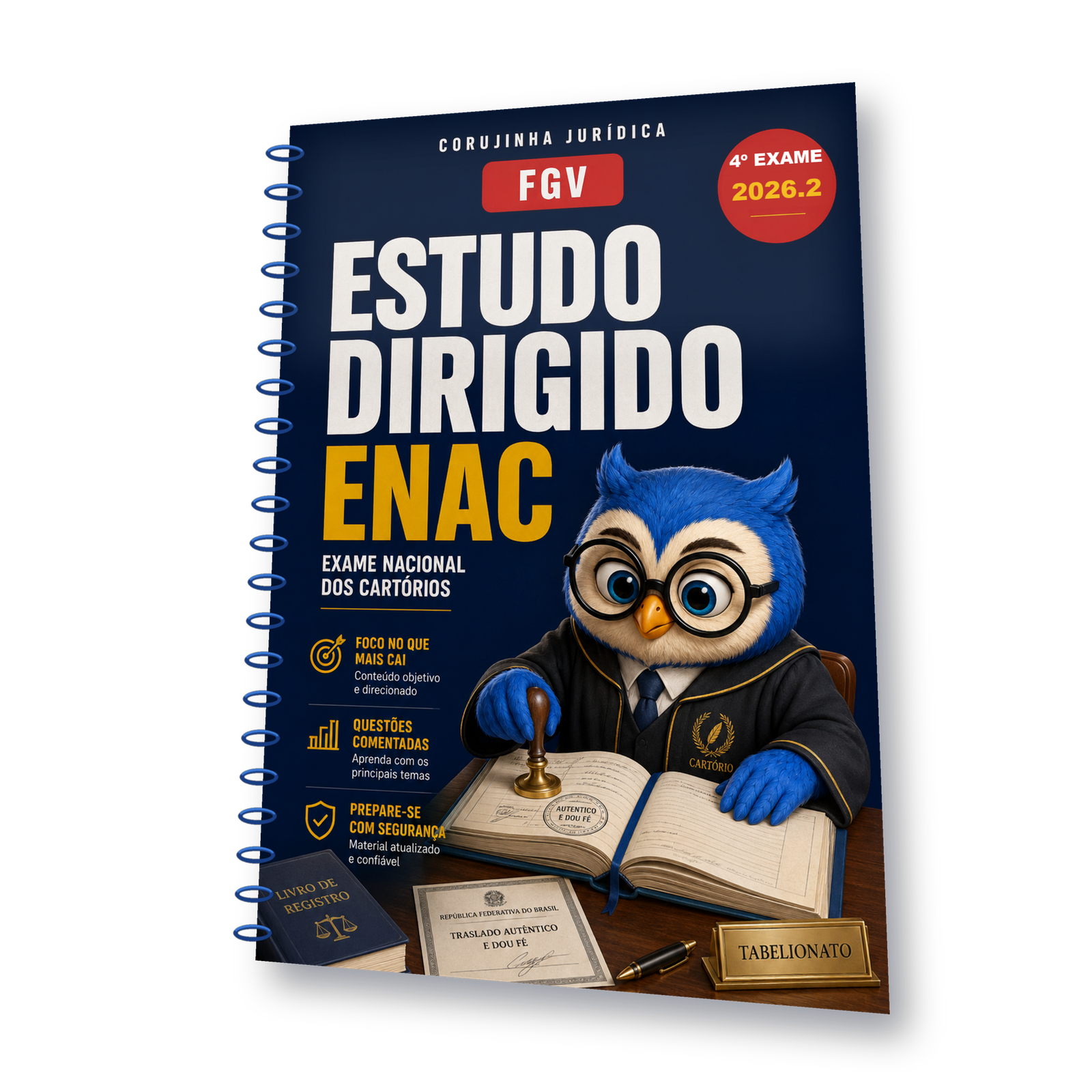 Caderno do Estudo Dirigido ENAC 2026.2 da Corujinha Juridica