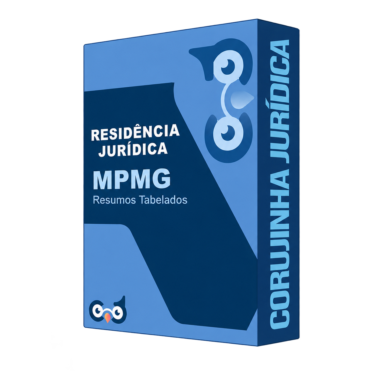 Capa do Combo Residência Jurídica MPMG da Corujinha Jurídica — Resumos Tabelados em PDF